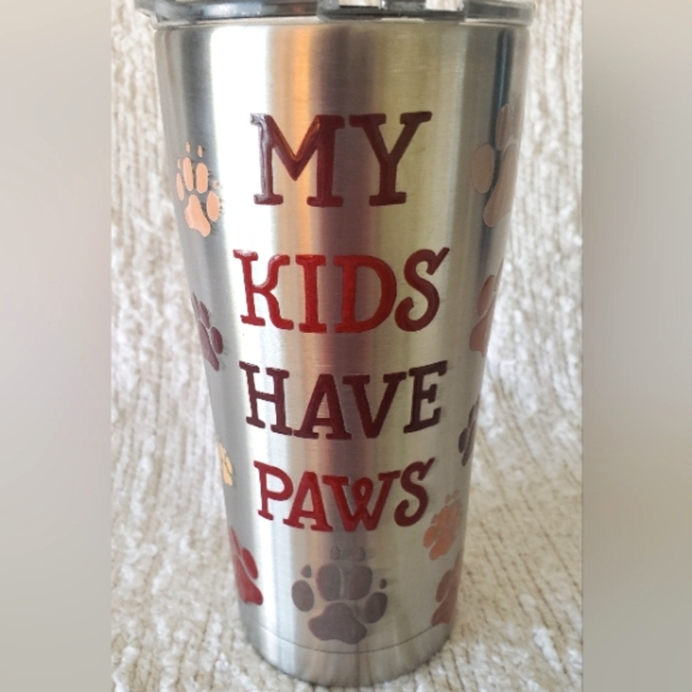 TERVIS 20oz MY KIDS HAVE PAWS TUMBLER